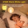 2 Pack Nightlight Bulbs 15C7, Clear, 15 Watt, 120 Volt, E12 Candelabra Base