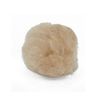 2.5 Inch Beige Large Craft Pom Poms 15 Pieces