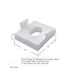 Friction Stay Hinge 4mm Packers to Increase Stack Height by 4mm - 4mm Packer x 6 (Six)