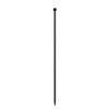 Symphony WIND CHIMES Ball Top Fence Post, Black. 96cm.