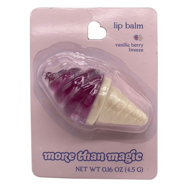 More Than Magic Ice Cream Lip Balm - Vanilla Berry Breeze