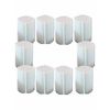 Coin Safe American Silver Eagle 41mm Square Coin Tubes 10 Pack