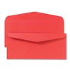 Quality Park 11134 Colored Envelope, #10, 4 1/8 x 9 1/2, Red, 25/Pack