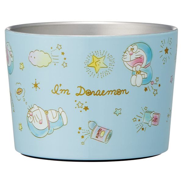 Skater STIC1-A Stainless Steel Vacuum Ice Cream Cup, 4.2 fl oz (120 ml), Doraemon