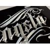 Custom Personalized Name 🔥REFLECTIVE Diamond Etched License Plate Front Car Tag