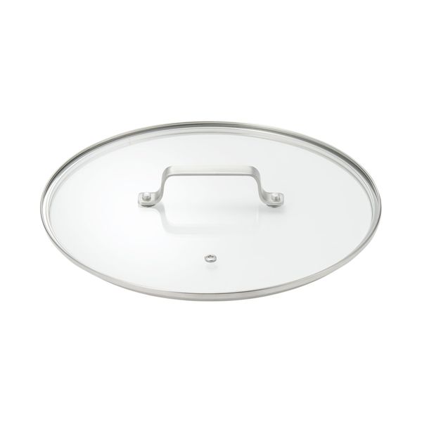 Muji 83453787 Tempered Glass Lid for Easy Visibility Diameter 11.0 inches (28 cm)