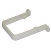 3 Pack RCS1W FLOPLAST Square Stand Off Downpipe Clips (White)