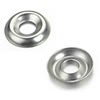 (250) 1/4" Nickel Plated Countersunk/Cup Finishing Washers