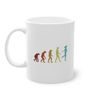 Jump Rope Evolution Speed Professional Coffee Mug | Jumping Jump Rope Cup White (07123C)
