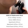 SH50/52 Replacement Heads Fit for Philips Series 5000 Shavers, Electric Razor Replacement Fit for Norelco Shaver Series 5000 (S5xxx), AquaTouch (S5xxx), PowerTouch (PT8xx, PT7xx), 3 Count