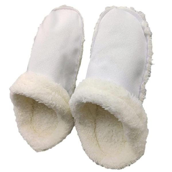 Insoles for Croc Liners Clogs - Warm, Plush Inserts for Fluffy Croc Clogs and House Slippers - White Fleece Fur Lined Replacement Lining for Indoor Comfort Women (UK 3)