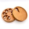 Wooden 7 Days Pill Box (Solid Beech - Blank (Not Engraved))