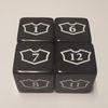 4 Piece Oversized 25mm Planeswalker Loyalty Counter Set Compatible with Magic: The Gathering