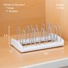 YouCopia StoreMore Adjustable Pot Lid Organizer, Standard, White