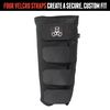 Triple Eight ExoSkin Shin & Whip Guard, Large , Black