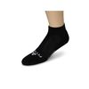 Fitsok CF2 Cushion Quarter Cut Sock, 3-Pack (Black, Medium)