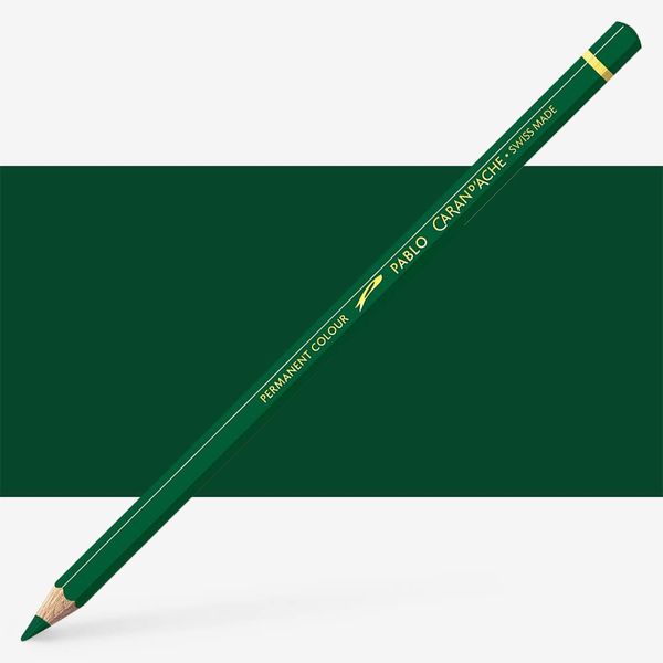 Caran d'Ache : Pablo Coloured Pencil : Olive Black 019