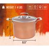 CONCORD 7 QT Premium Grade Copperamic Non Stick Stock Pot