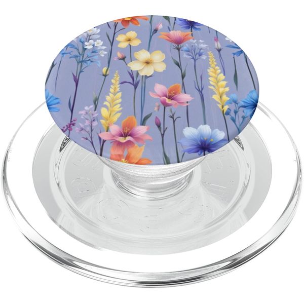 Aconite Light Blue PopSockets PopGrip for MagSafe