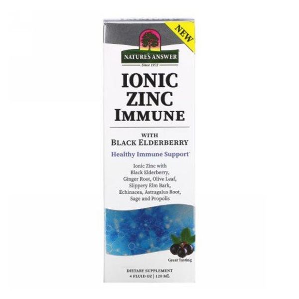 Ionic Zinc Immune w/ Elderberry 4 Oz