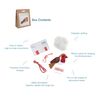 Trimits Christmas Felt Decoration Kits, 12 x 7cm, Robin