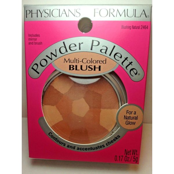 Physicians Formula Powder Palette Multi Colored Blush , Blushing Natural #2464