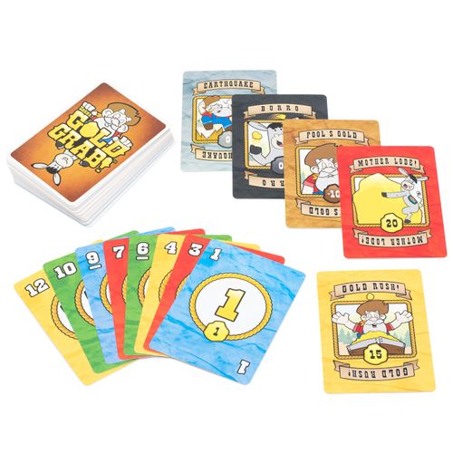 Zeke's Gold Grab! | Award-Winning Family Fun Card Game | Card Game for Kids, Teens, and Adults | Card Game for Family Game Night