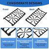 Range Side Burner Grate Compatible with GE Range WB31X27151