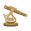 CafePress Nautical Telescope Rectangle Car Bumper Magnet