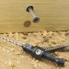 5 Piece Snappy Tools Countersink Drill Bit Set For Wood Plugs Usa Made
