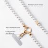 CASETiFY Pearl Smartphone Shoulder - White