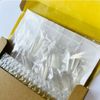 Full Size Set Long Stiletto Clear Nail Tips 20mm Width 11 pcs*10 packs