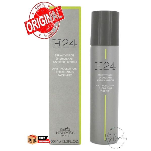 Hermes H24 Anti-Pollution Energizing Face Mist 100ml New sealed