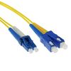 ACT GLASFASER Kabel LC-SC 9/125 OS2 Duplex 1.00M