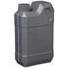 Flat Can, 0.3 gal (1 L) with Slit Scale Gray