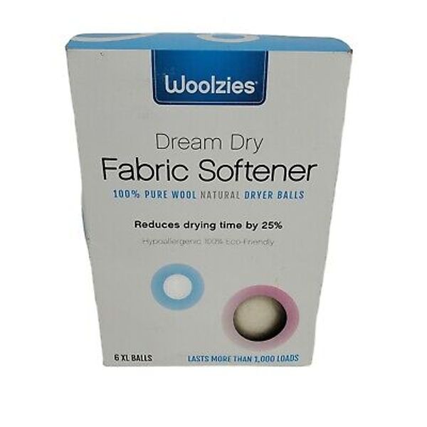 Woolzies Wool Dryer Balls Our Big Wool Spheres are the Best fabric 6 XL