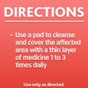 OXY Maximum Action 3-in-1 Acne Medication Treatment Pads, 90 CT