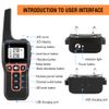 Dog Training Collar Electric Shock Remote Waterproof Rechargeable Pet Trainer