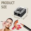 DAJING 2pcs Makeup Sharpener,2 Holes Eyeliner, Lip Liner, Compact & Easy to Clean