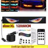 24"5V USB Truck Specific Devil Eye Car LED Display Screen Dynamic Headlight WiFi