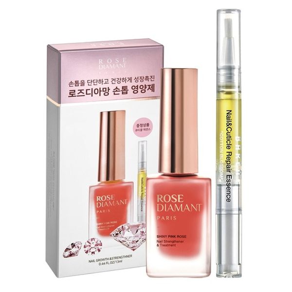 Varen Shiny Pink Nail Nutrient + Cuticle Oil