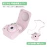 Kimyoaee Instant Camera Mini 12 Case Camera Case with Shoulder Strap For Fujifilm instax Mini12 Camera, Pink, Modern
