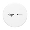 Graphic Fly Fishing Hook Line - Fish Cobia PopSockets Swappable PopGrip