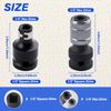 SPEEDWOX 2 Pack Female Socket Adapter Socket Adapter Set Impact Wrench Socket Set Socket Conversion Adapter Conversion Adapter Hex Adapter Impact Socket Adapter Hex Socket Adapter Hex Socket Adapter