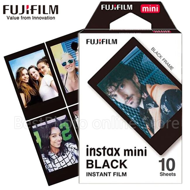 10-100 Sheets Fuji Fujifilm Instax Mini 11 9 Films White Edge 3 Inch Wide  Film For Instant Camera Mini 8 9 11 7s 25 Photo Paper - Films & Instant  Photo Paper - AliExpress