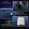 Professional Condenser Sound Podcast Studio Microphone For PC MSN Skype Zoom