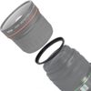 NinoLite Step Down Ring for 58mm to 37mm Camera Lens Aluminum Alloy Adapter Ring (Step Down Ring)