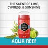Old Spice Aluminum Free Deodorant for Men Red Zone Collection, Aqua Reef, Lime & Cypress Scent, 3 Oz (Pack of 3)