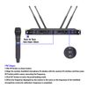 Wireless Handheld Microphones Dynamic UHF Microphone Receiver System Church Mic