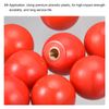 uxcell 6Pcs Threaded Ball Knobs, M5 Female Thread Thermoset Ball Knob 0.78'' Dia Red Round Operation Ball Handles with Copper Insert for Machine Handle Tool Replacement